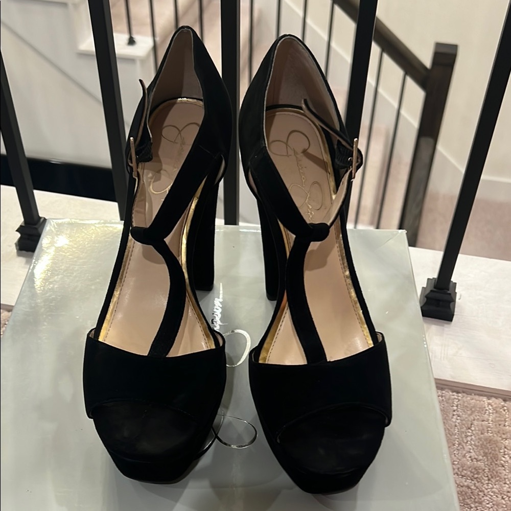Elegant Black Women's Heels